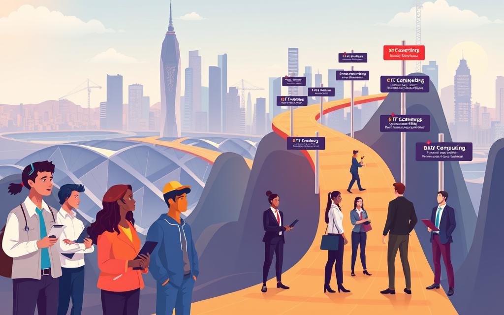 IT specialisations career paths