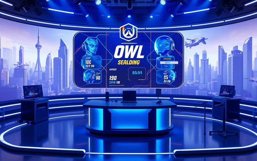 OWL broadcast technology virtual set
